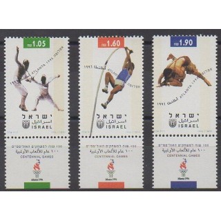 Stamps - Israel - 1996 - Nb 1332/1334 - Summer Olympics