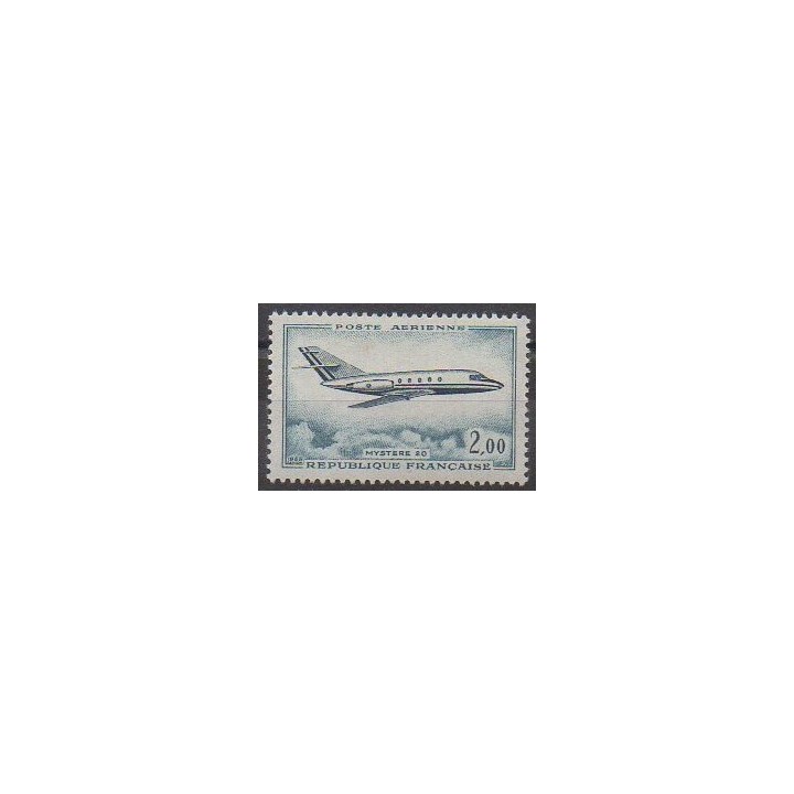 Stamps - France - Airmail - 1965 - Nb PA42 - Planes