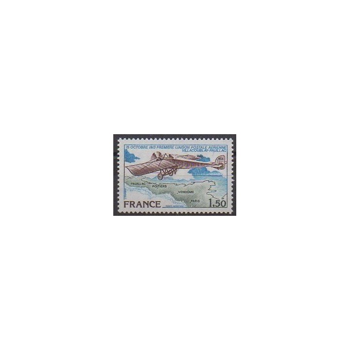 Timbres - France - Poste aérienne - 1978 - No PA51 - Aviation - Service postal