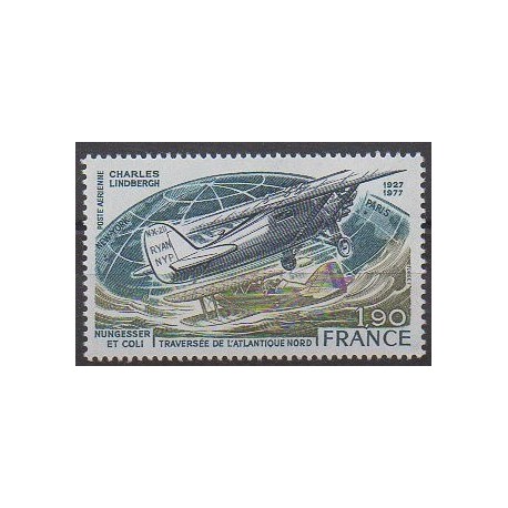 France - Poste aérienne - 1977 - No PA50 - Aviation