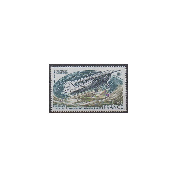 Timbres - France - Poste aérienne - 1977 - No PA50 - Aviation