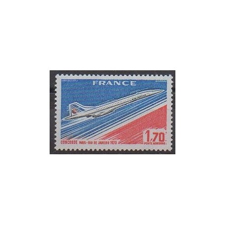 France - Airmail - 1976 - Nb PA49 - Planes