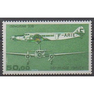 Timbres - France - Poste aérienne - 1987 - No PA60 - Aviation
