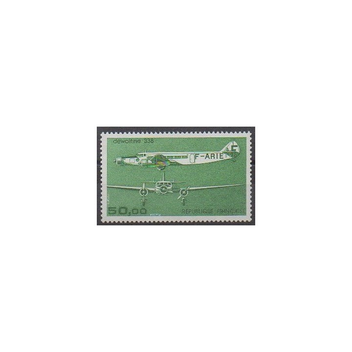 Stamps - France - Airmail - 1987 - Nb PA60 - Planes