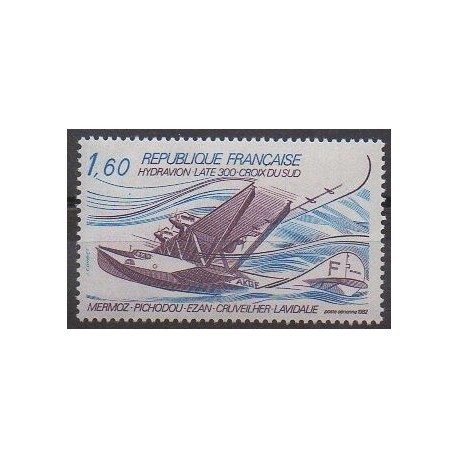 France - Airmail - 1982 - Nb PA56 - Planes