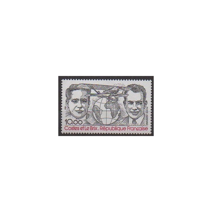 Stamps - France - Airmail - 1981 - Nb PA55 - Planes