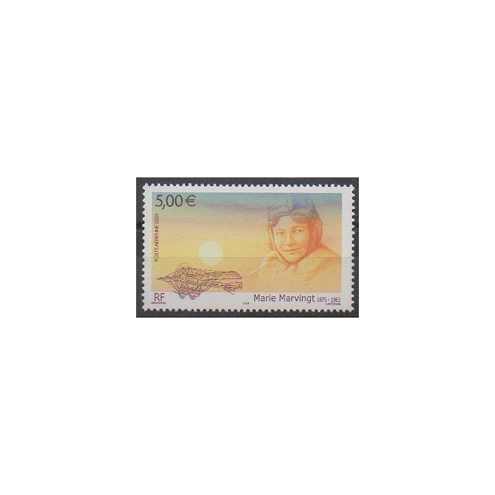 Stamps - France - Airmail - 2004 - Nb PA67 - Planes