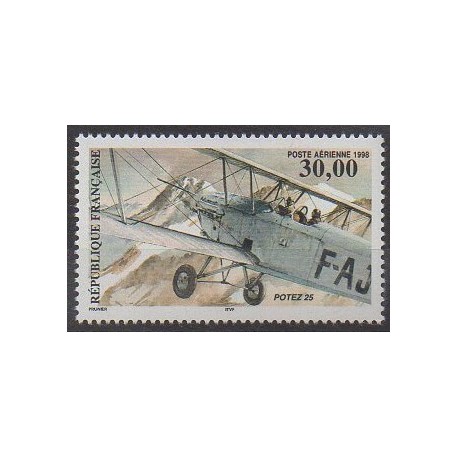 France - Airmail - 1998 - Nb PA62 - Planes