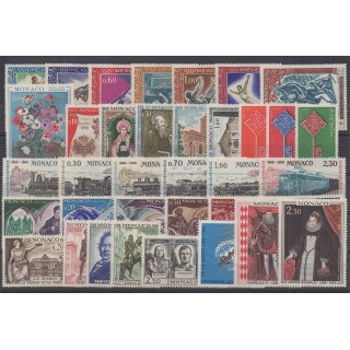 Timbres  - Monaco - année complète - 1968 - No 736/771