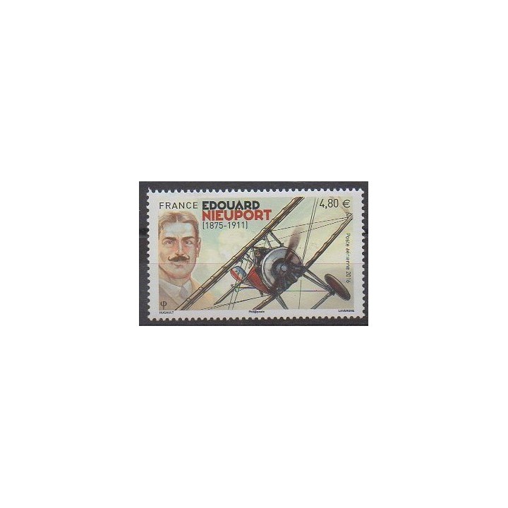 Stamps - France - Airmail - 2016 - Nb PA80 - Planes