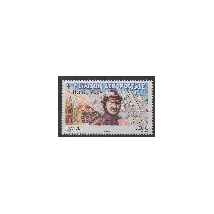 Stamps - France - Airmail - 2011 - Nb PA74 - Planes