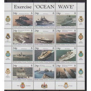 Stamps - British Indian Ocean Territory - 1997 - Nb 195/206 - Military history