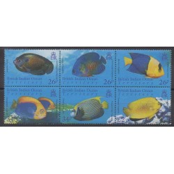British Indian Ocean Territory - 2006 - Nb 350/355 - Sea animals