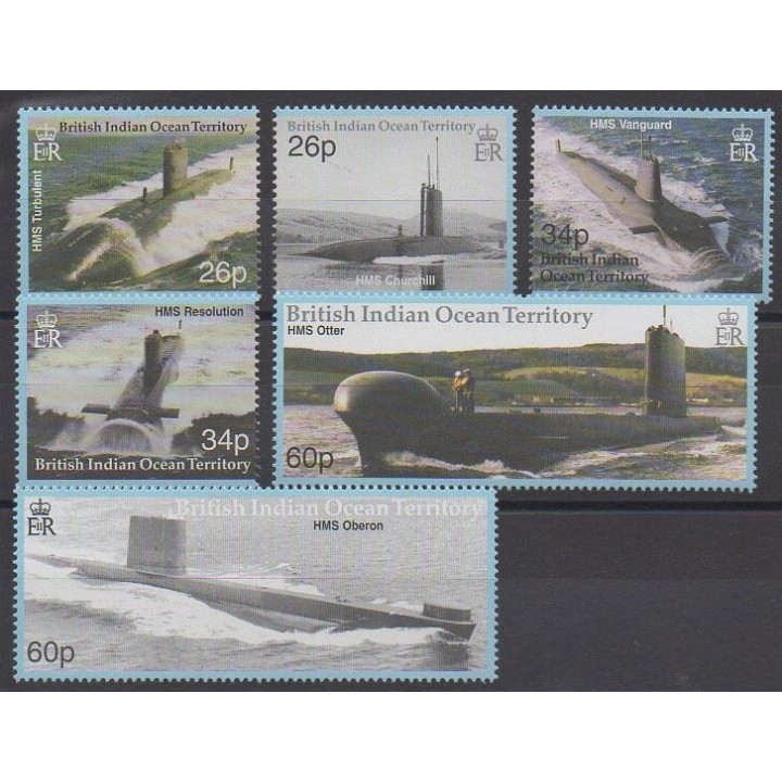 Timbres - Océan Indien - 2001 - No 234/239 - Navigation