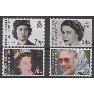 Stamps - British Indian Ocean Territory - 2006 - Nb 346/349 - Royalty