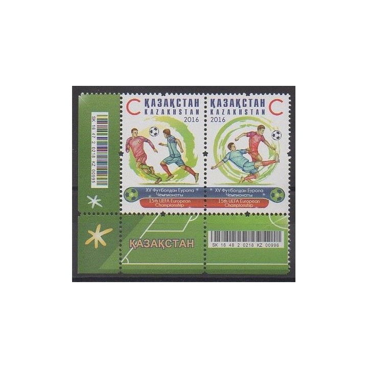 Timbres - Kazakhstan - 2016 - No 759/760 - Football