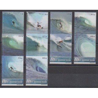 Stamps - Micronesia - 2009 - Nb 1645/1654 - Various sports