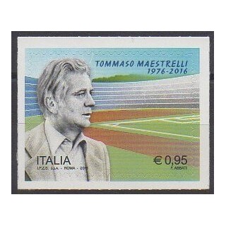 Timbres - Italie - 2016 - No 3723 - Football