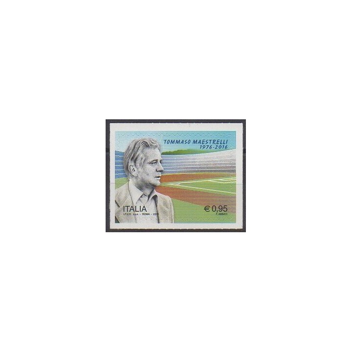 Timbres - Italie - 2016 - No 3723 - Football
