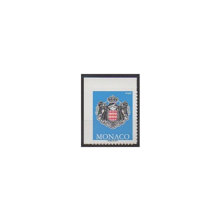Timbres - Monaco - 2017 - No 3062 - Armoiries