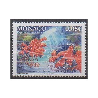 Timbres - Monaco - 2017 - No 3088 - Animaux marins