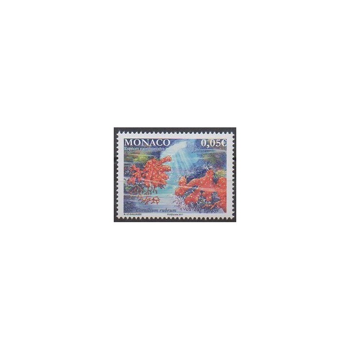 Timbres - Monaco - 2017 - No 3088 - Animaux marins