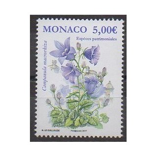 Timbres - Monaco - 2017 - No 3087 - Fleurs