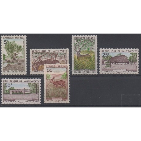 Haute-Volta - 1962 - No 97/102 - Sites
