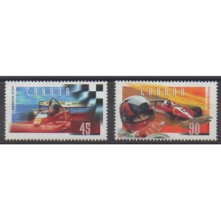Timbres - Canada - 1997 - No 1517/1518 - Voitures