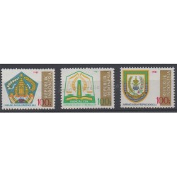 Indonésie - 1981 - No 926/928 - Armoiries