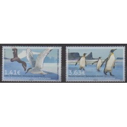 French Southern and Antarctic Territories - Post - 2017 - Nb 820/821 - Birds