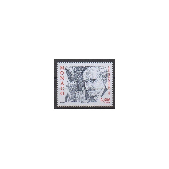 Stamps - Monaco - 2017 - Nb 3098 - Music