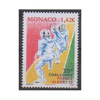 Stamps - Monaco - 2017 - Nb 3093 - Various sports