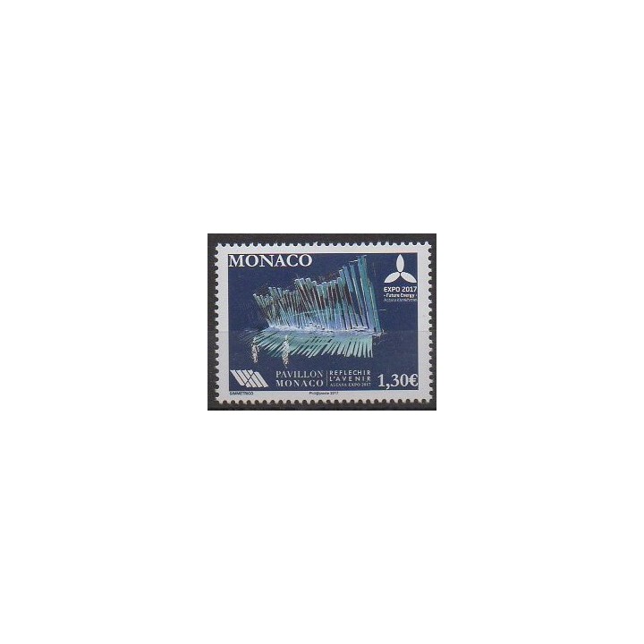 Stamps - Monaco - 2017 - Nb 3091 - Exhibition