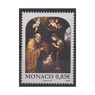 Timbres - Monaco - 2017 - No 3112 - Noël