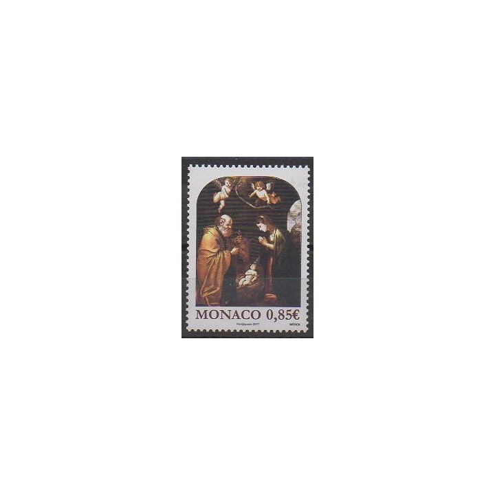 Stamps - Monaco - 2017 - Nb 3112 - Christmas