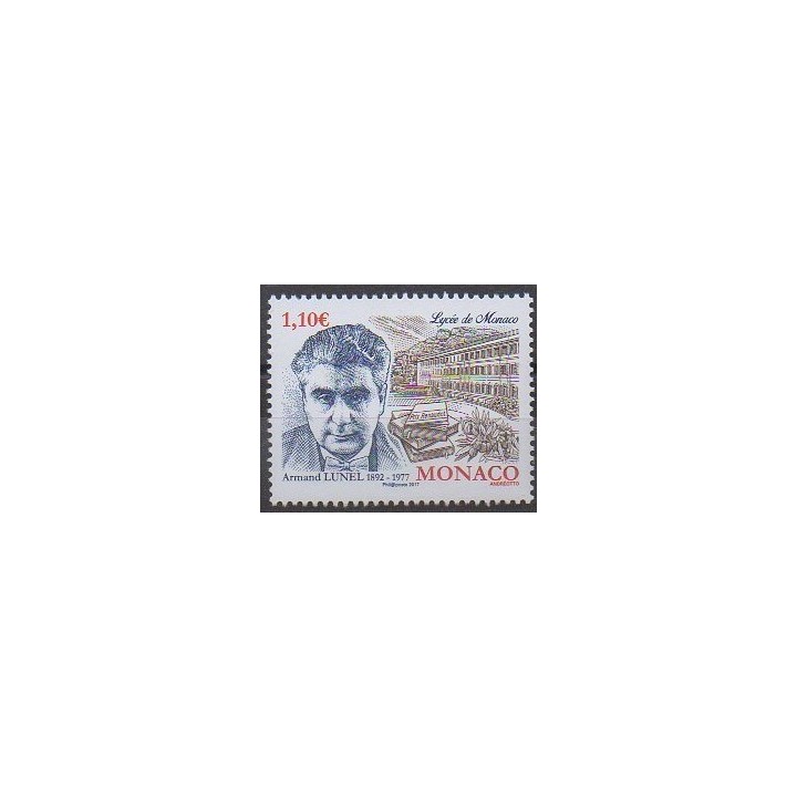 Timbres - Monaco - 2017 - No 3110 - Célébrités