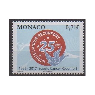 Stamps - Monaco - 2017 - Nb 3104 - Health