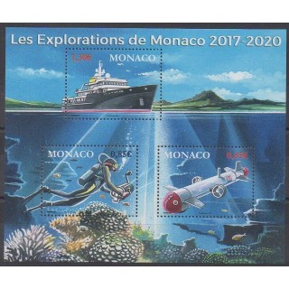Timbres - Monaco - 2017 - No F3107 - Sciences et Techniques