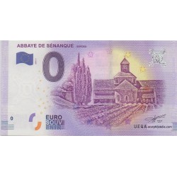 Euro banknote memory - 84 - Abbaye de Sénanque - 2018-1