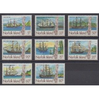 Timbres - Norfolk - 1985 - No 352/359 - Navigation
