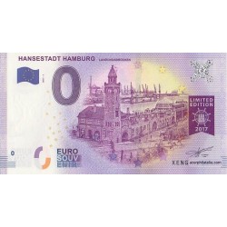 Billet souvenir - DE - Hansestadt Hamburg - Landungbrücken - 2017-1