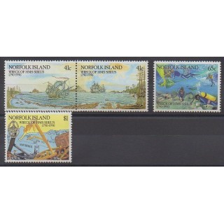 Timbres - Norfolk - 1990 - No 469/472 - Navigation