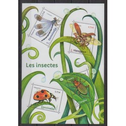France - Blocs et feuillets - 2017 - No F5148 - Insectes