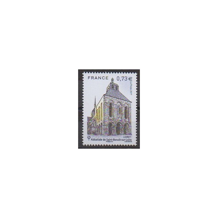 Stamps - France - Poste - 2017 - Nb 5146 - Churches