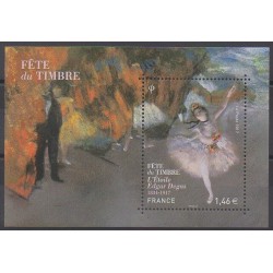 France - Blocks and sheets - 2017 - Nb F5131 - Paintings - Philately