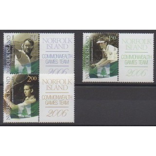 Timbres - Norfolk - 2006 - No 881/883 - Sports divers