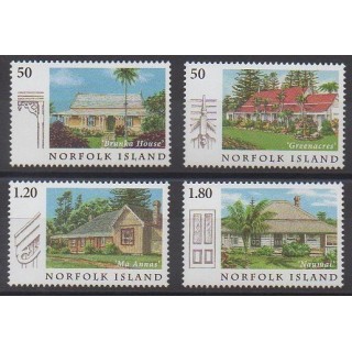 Stamps - Norfolk - 2005 - Nb 852/855 - Architecture