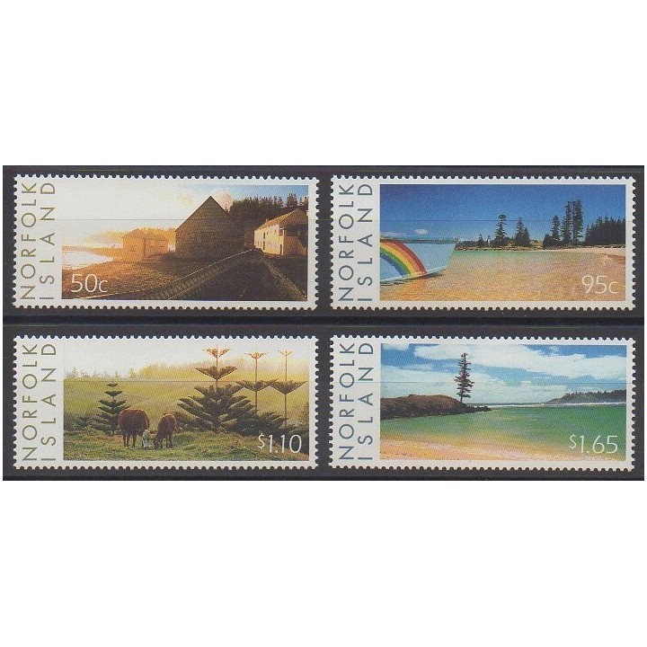 Stamps - Norfolk - 2003 - Nb 772/775 - Sights
