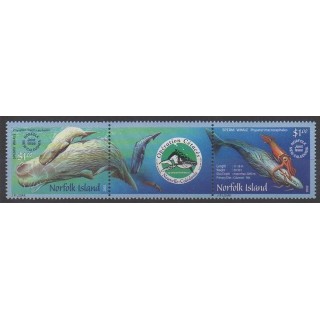 Stamps - Norfolk - 2002 - Nb 755/756 - Sea animals - Mamals